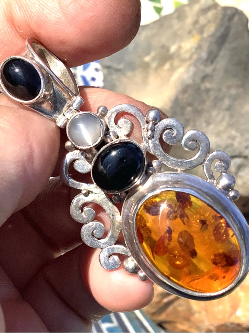 Amber Pendant